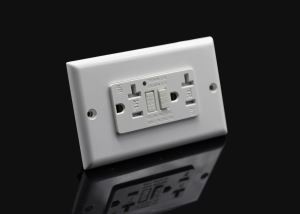 Väggen elektriska UL godkända uttag