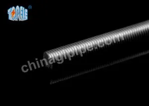 Galvaniserat stål gängat stång Unistrut kanalmonteringsskruv gängat stång