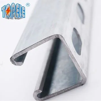 Galvanized Steel Slotted Channel