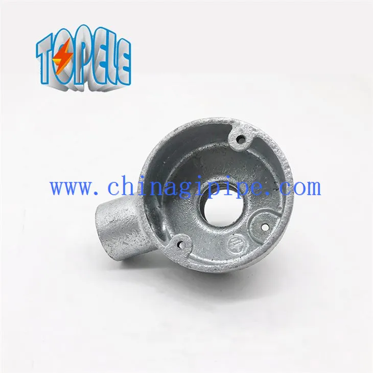 Formbar järn terminal och tillbaka utlopp box