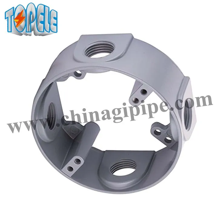 Väderbeständig Box 4 tums rund förlängning