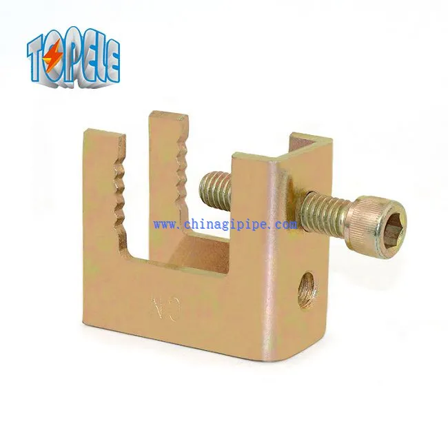 Gul förzinkad strålklämma