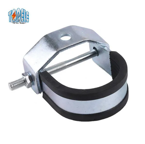 Gummi rörhängare galvaniserat stål